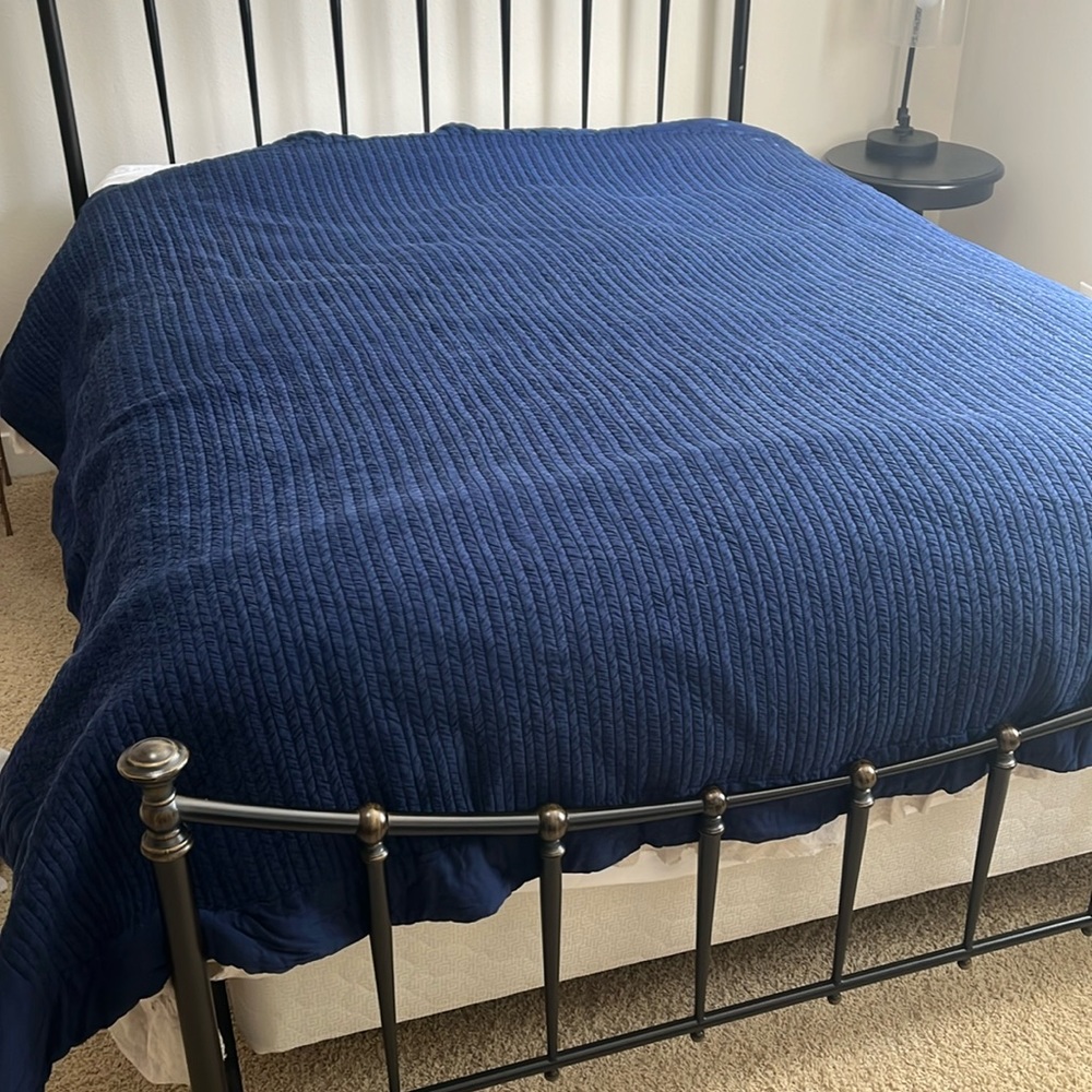 Pottery Barn Velveteen Full/Queen Sized Comforter